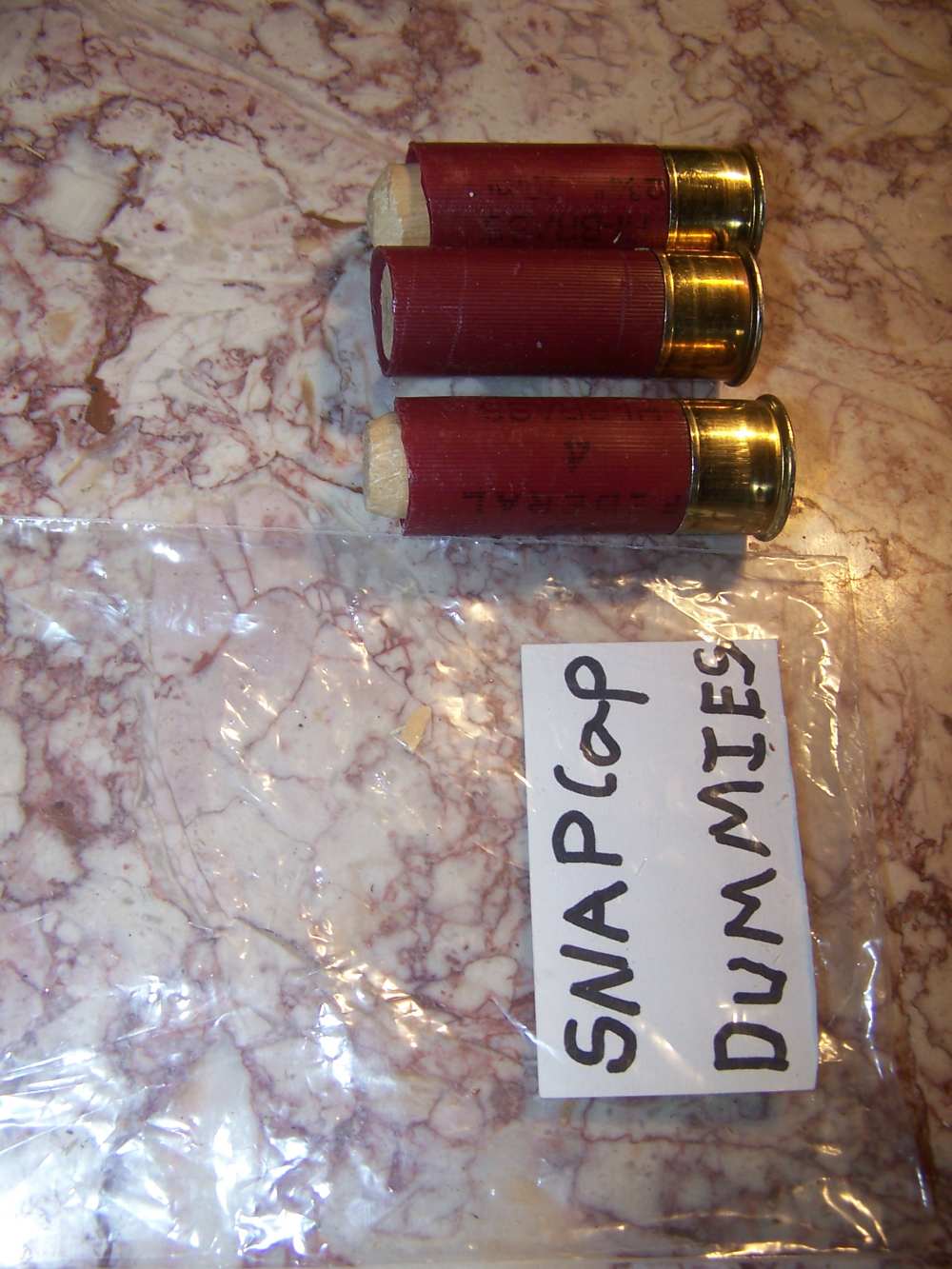 Shotgun pump Trainer for12 GA  snap cap NO LIVE AMMO-img-24