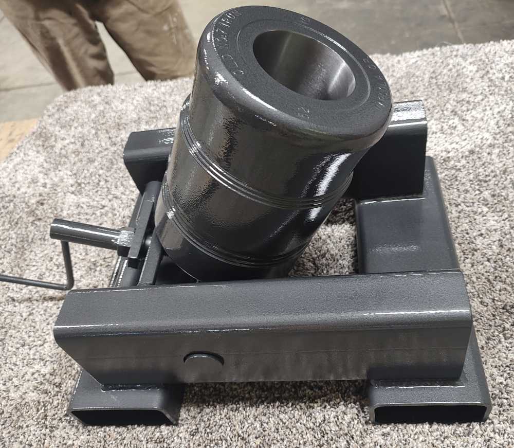 Coehorn mortar cannon 3" bore with adjustable base-img-4
