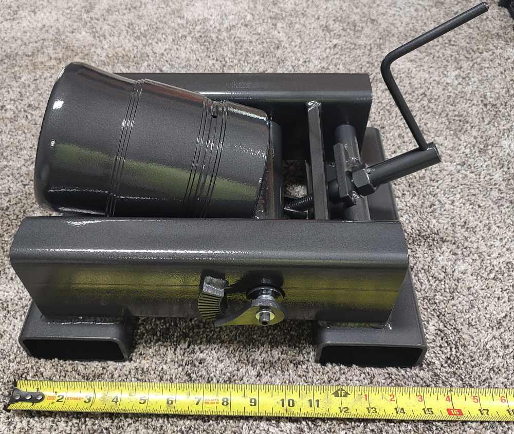 Coehorn mortar cannon 3" bore with adjustable base-img-8