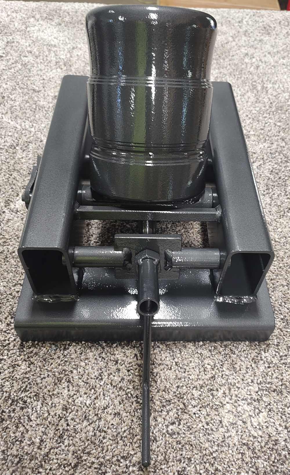 Coehorn mortar cannon 3" bore with adjustable base-img-2
