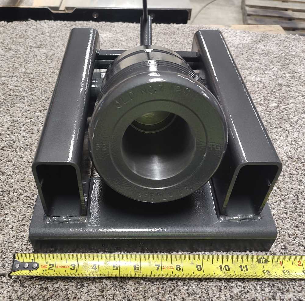 Coehorn mortar cannon 3" bore with adjustable base-img-7