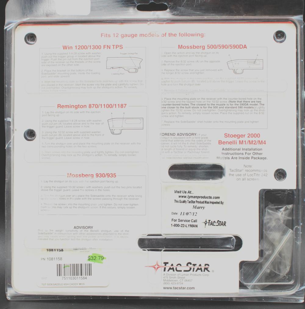 TacStar Shotshell Carrier 6 Shot Side Saddle For Mossberg 900/935-img-3