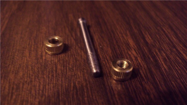 S&W Grip Screw with Brass Escutcheons-img-1