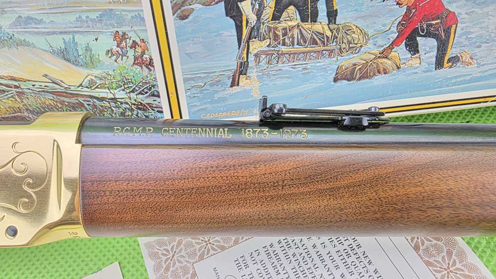 RARE WINCHESTER 94 RCMP COMMEMORATIVE ROYAL CANADIAN MOUNTED POLICE 1973-img-12
