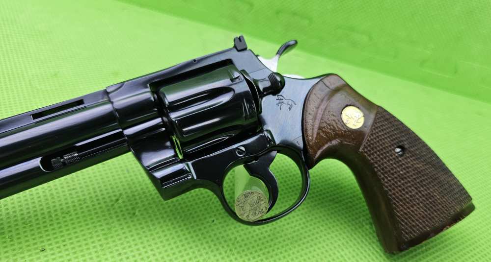 COLT PYTHON * 8-INCH * BORN 1990 ROYAL BLUE 357 MAG 8" GEN 3 GRIPS-img-6