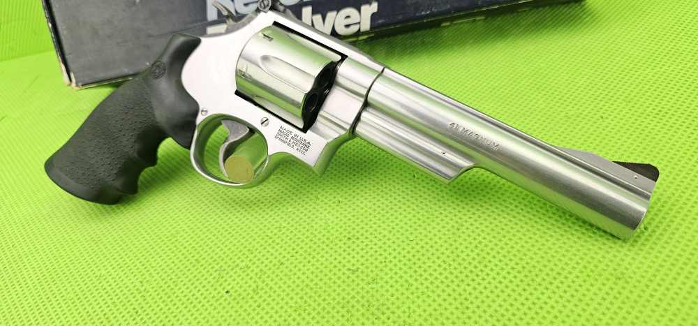 S&W SMITH & WESSON 657 * 41 MAGNUM BORN 1995 * 657-3 TARGET HAMMER/TRIGGER-img-8