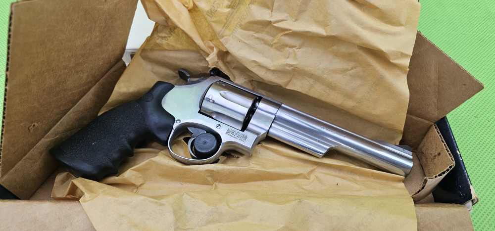 S&W SMITH & WESSON 657 * 41 MAGNUM BORN 1995 * 657-3 TARGET HAMMER/TRIGGER-img-2