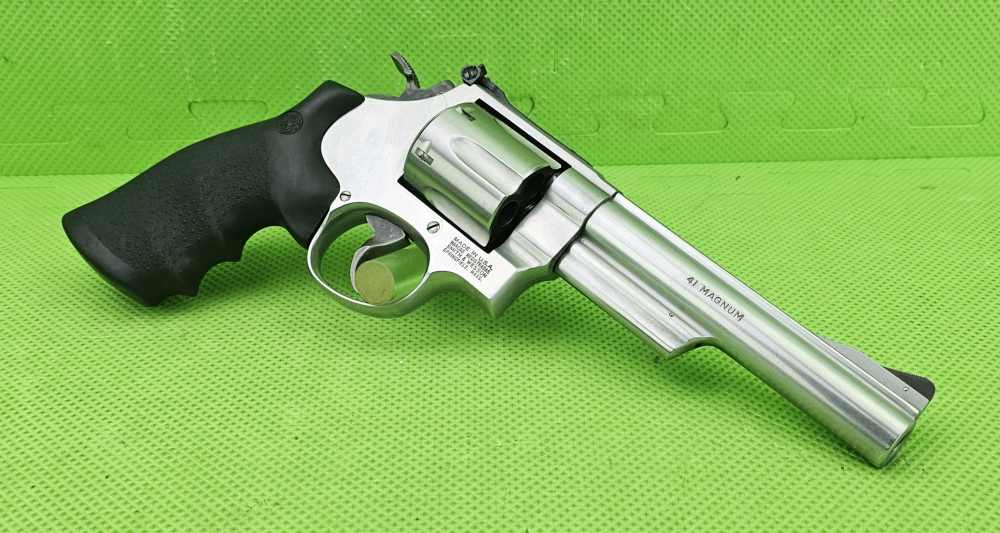 S&W SMITH & WESSON 657 * 41 MAGNUM BORN 1995 * 657-3 TARGET HAMMER/TRIGGER-img-11