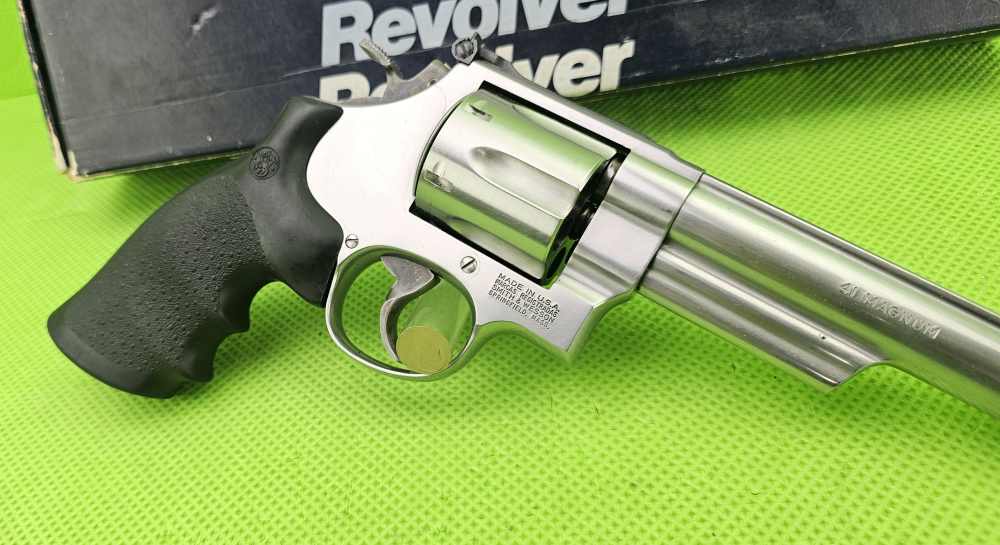 S&W SMITH & WESSON 657 * 41 MAGNUM BORN 1995 * 657-3 TARGET HAMMER/TRIGGER-img-9