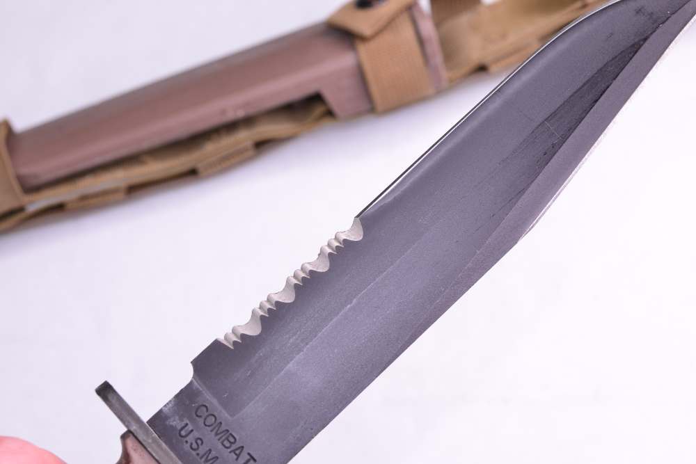 RaRe Ontario COMBAT USMC OKC  M9 3S Bayo Bayonet Knife for Colt AR15 Rifle-img-4