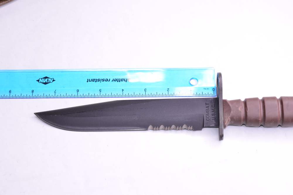 RaRe Ontario COMBAT USMC OKC  M9 3S Bayo Bayonet Knife for Colt AR15 Rifle-img-9