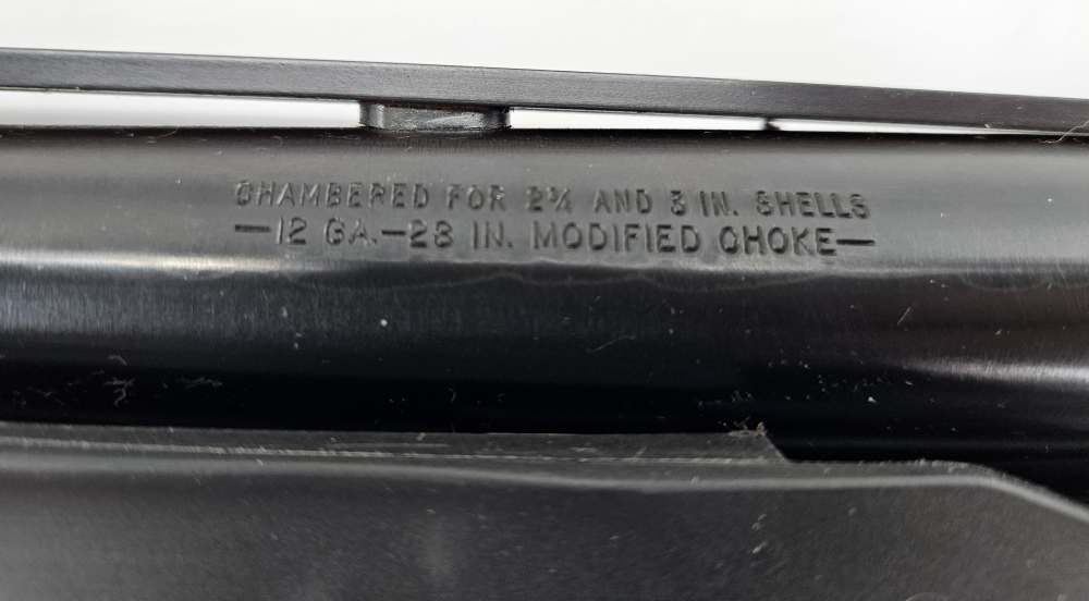 Mossberg 500A 12 ga. 28" 2.75 & 3" Modified Choke BLACK Synthetic   UNFIRED-img-4