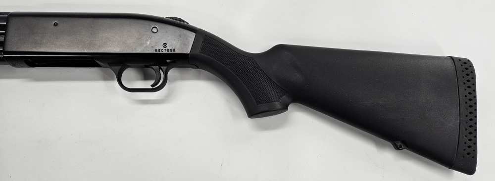 Mossberg 500A 12 ga. 28" 2.75 & 3" Modified Choke BLACK Synthetic   UNFIRED-img-12