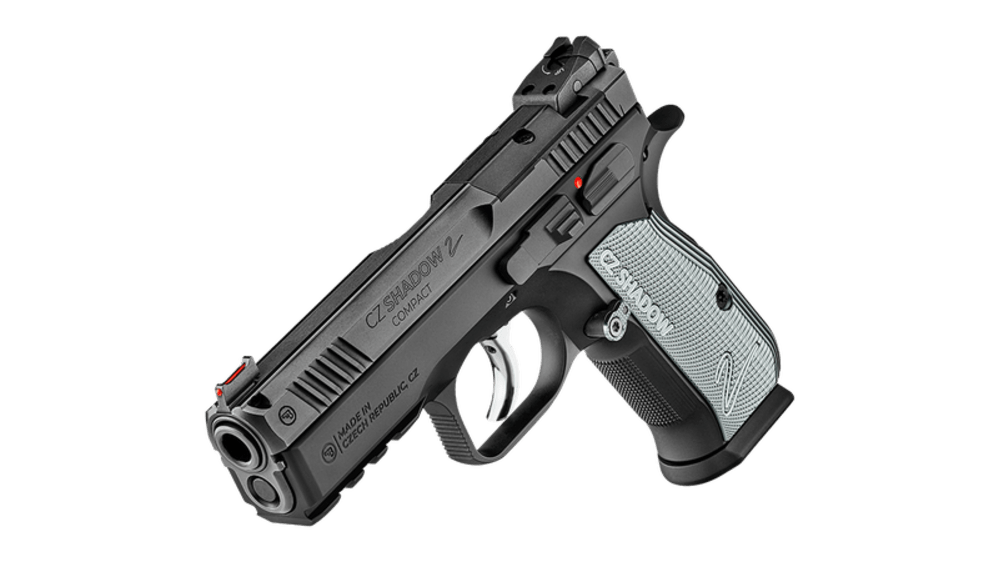 CZ Shadow 2 Compact Black / Grey 9mm 4" Barrel 15-Rounds Optics Ready-img-2