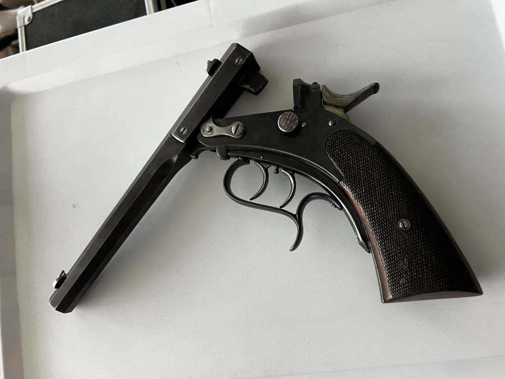 Elegant Belgian Tip Barrel Single Shot 22LR SET TRIGGERS-img-8