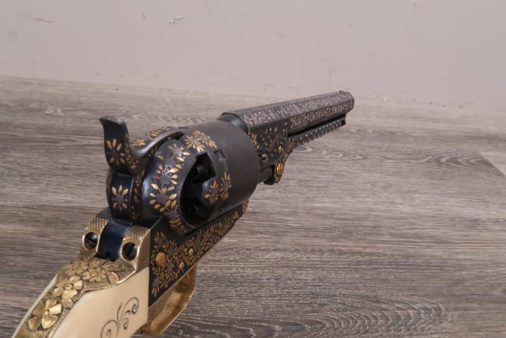 Colt 1851 Navy Presentation Revolver .36 Cal 1853 w/Case-img-9