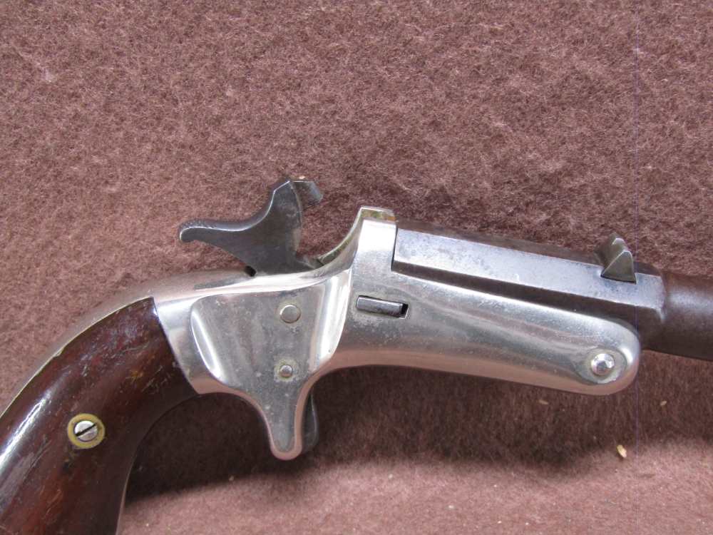 J Stevens Offhand 35 22 Cal Top Break Single 10" BRL Shootable Bore C&R-img-7