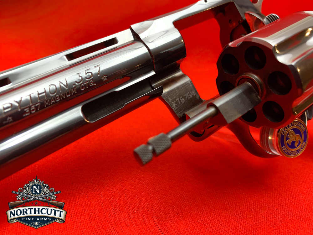 1992 Colt Python .357 6" Royal Blue NIB Excellent Condition Collector Grade-img-9