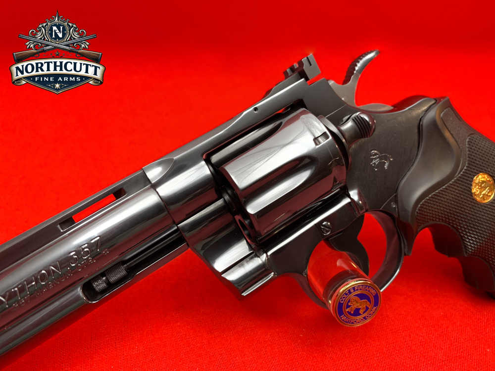 1992 Colt Python .357 6" Royal Blue NIB Excellent Condition Collector Grade-img-5