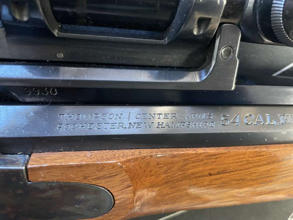 Thompson Center T/C  RENEGADE .54 CAL 26"  - w/ Scope - NICE like Hawken-img-5