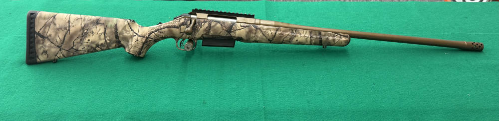 Ruger American Gen 2 .450 Bushmaster Burnt Bronze 21.5" Threaded Bbl-img-0