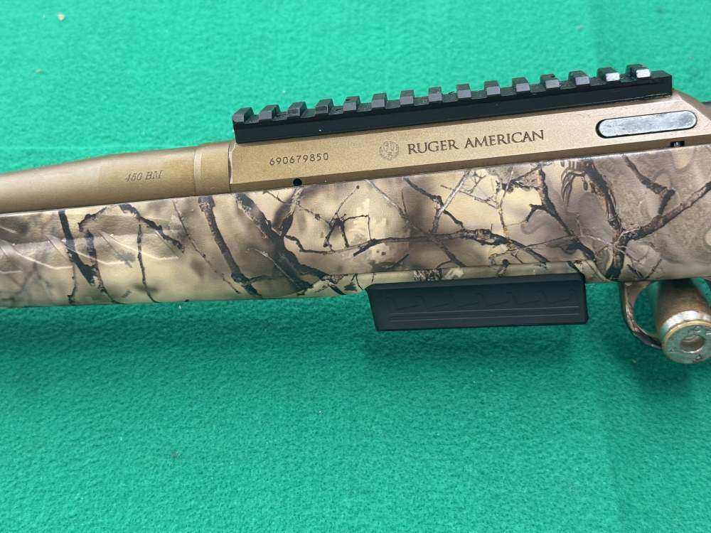 Ruger American Gen 2 .450 Bushmaster Burnt Bronze 21.5" Threaded Bbl-img-8