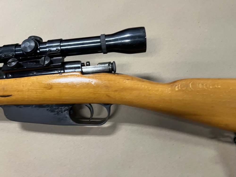 Italian Carcano Bolt Action Rifle RE Terni Caliber UNKNOWN w/ Weaver Scope-img-2