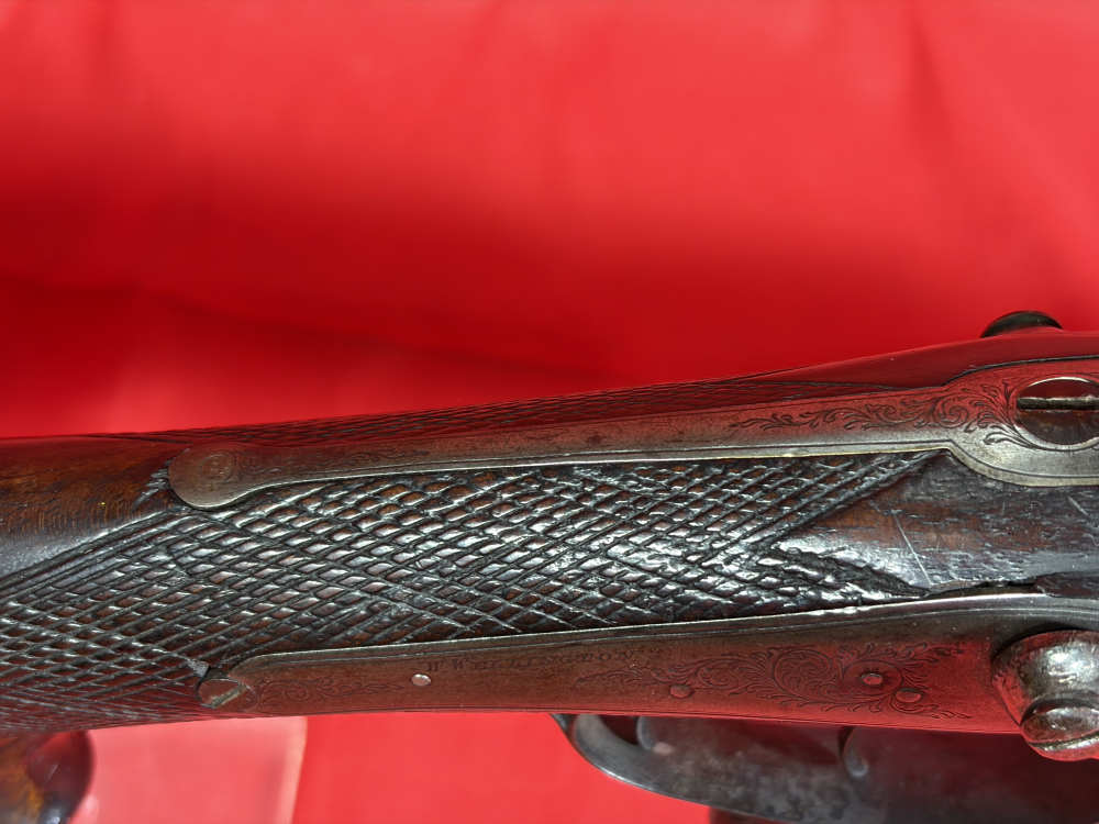 W. Wellington of London 12 Ga Pinfire SxS Bottom Lever - Rare!-img-17