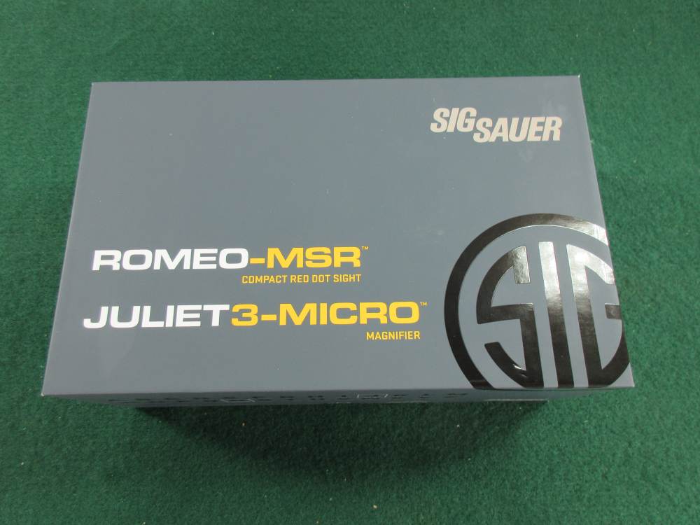 Sig Sauer Romeo-MSR red dot & Juliet3 magnifier combo-img-0