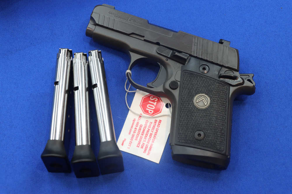 Sig Sauer Model P938 LEGION Pistol 9MM Compact Gray 7RD Night Sight SAO 938-img-28