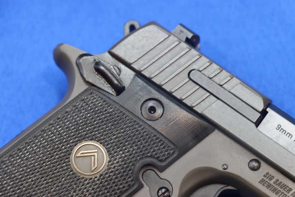 Sig Sauer Model P938 LEGION Pistol 9MM Compact Gray 7RD Night Sight SAO 938-img-13