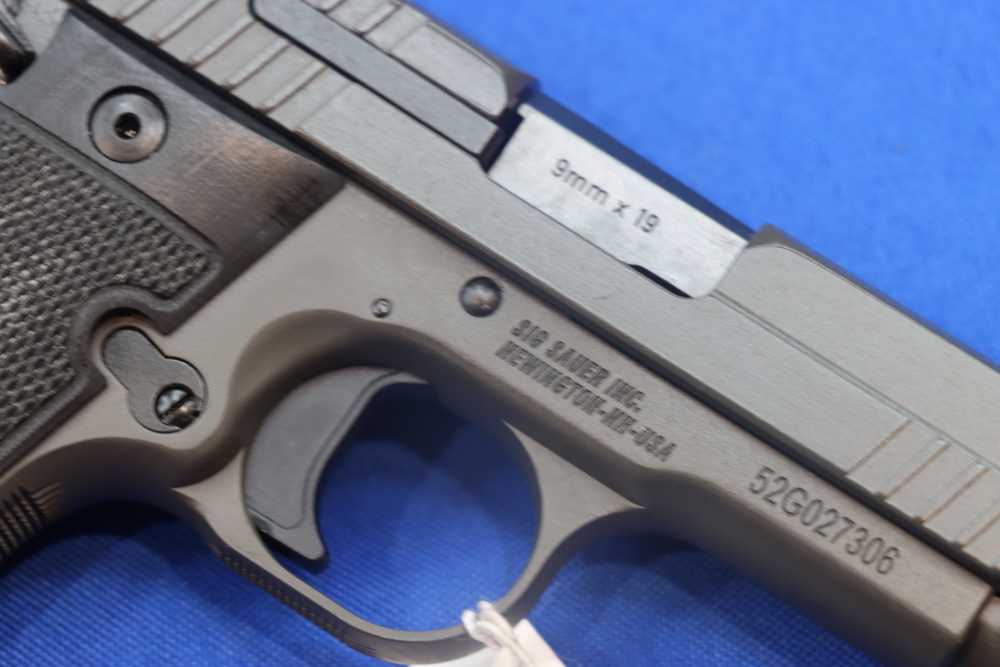 Sig Sauer Model P938 LEGION Pistol 9MM Compact Gray 7RD Night Sight SAO 938-img-12