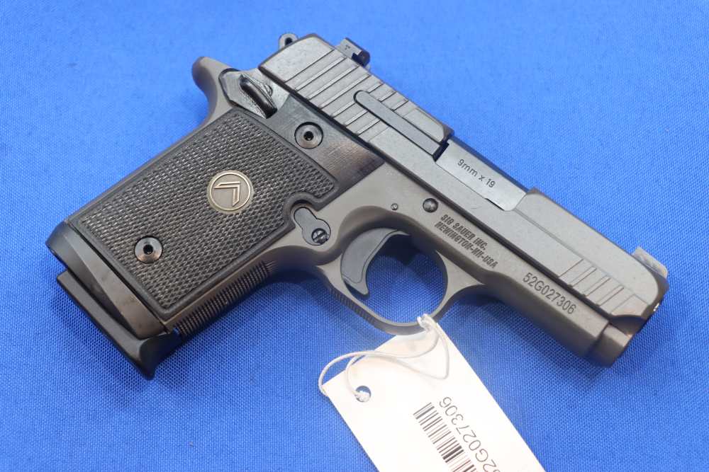 Sig Sauer Model P938 LEGION Pistol 9MM Compact Gray 7RD Night Sight SAO 938-img-10