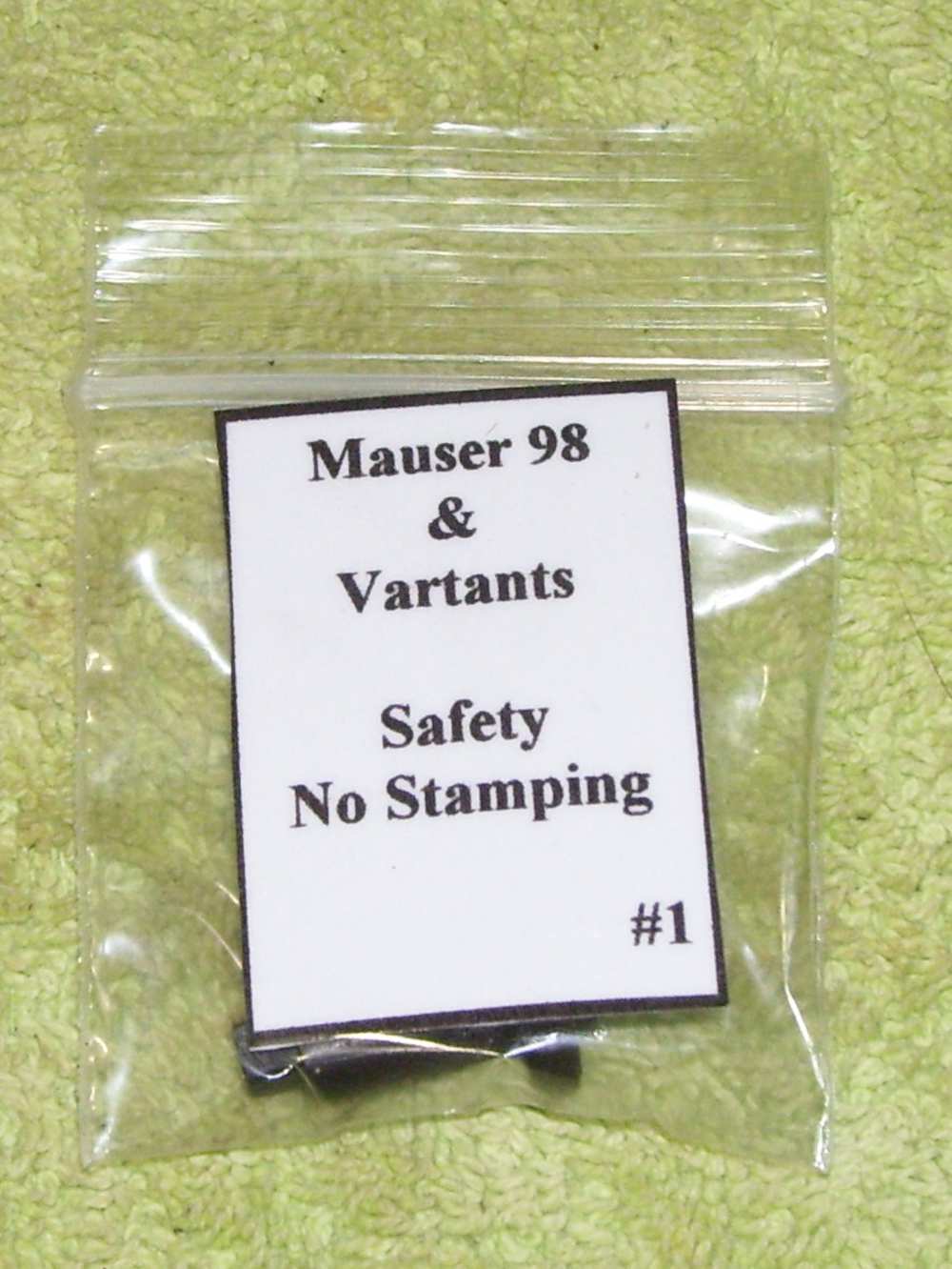 Mauser 98 and Variants Safety-img-0