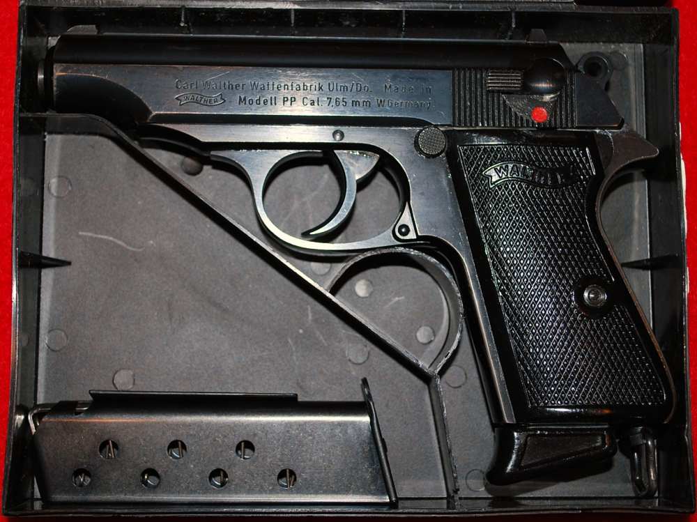 RARE Carl Walther Model PP 7.65 Browning 32 ACP 100 JAHRE Anniversary-img-6
