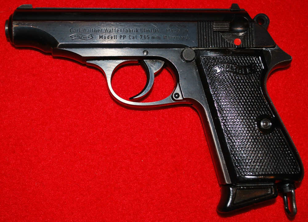 RARE Carl Walther Model PP 7.65 Browning 32 ACP 100 JAHRE Anniversary-img-0