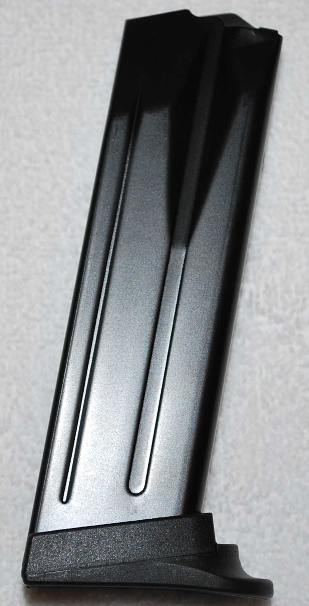 HK USP Compact/P2000 Magazine .40 S&W 12 Rounds Finger Rest Black-img-3