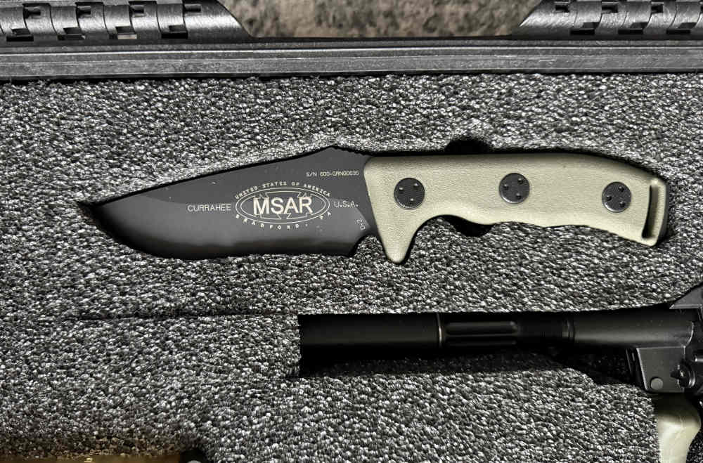 MSAR STG-556/CAL .223 CARBINE/KNIFE BOTH LOW S/N 600-GRN00035 ONLY 600 MADE-img-16