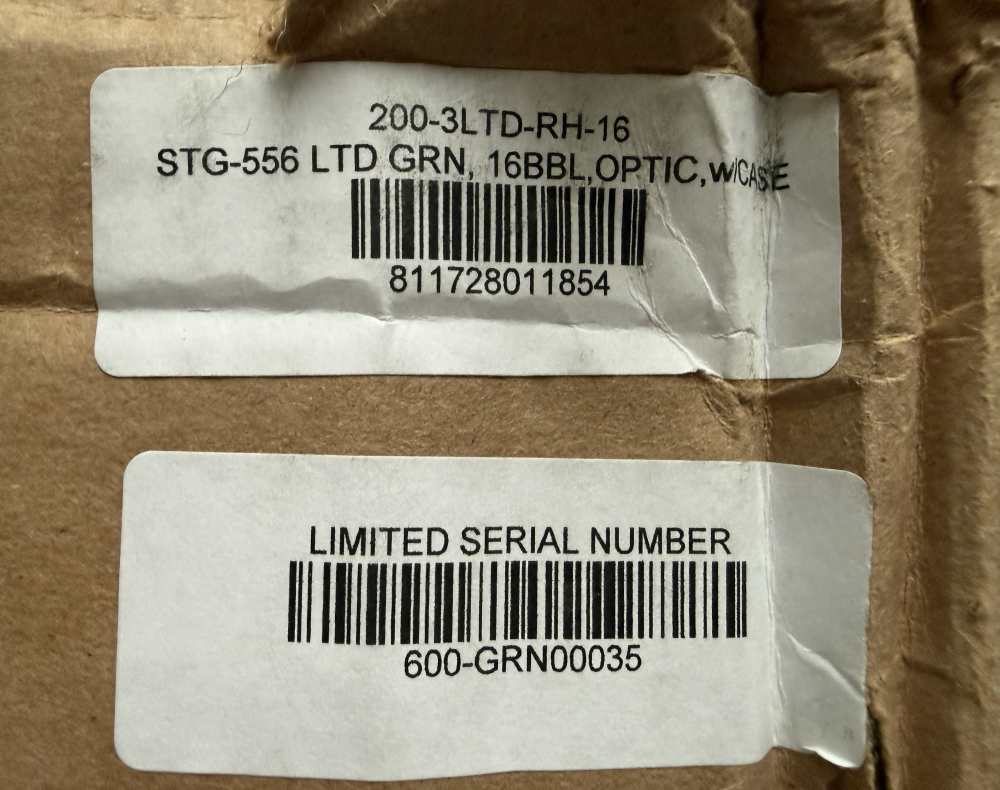 MSAR STG-556/CAL .223 CARBINE/KNIFE BOTH LOW S/N 600-GRN00035 ONLY 600 MADE-img-26