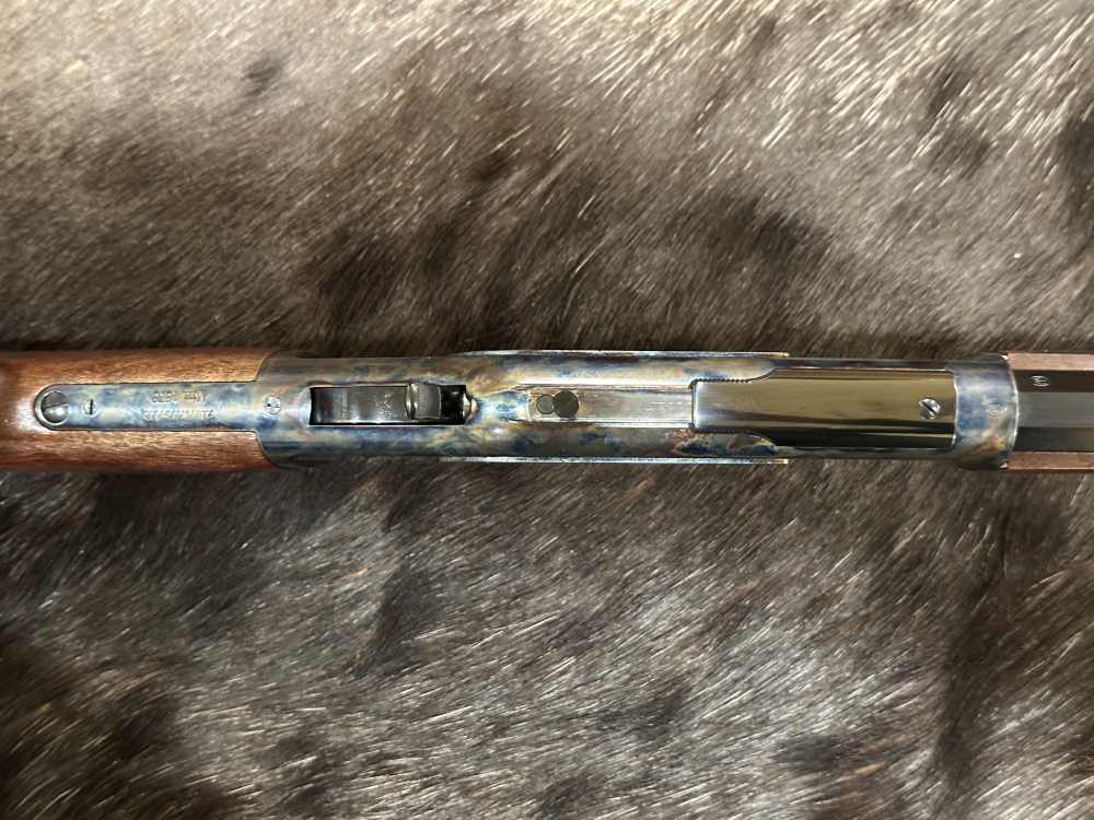 WINCHESTER 1873 SPORTER COLOR CASED 357 MAG PISTOL GRIP 24" OCT GOOD WOOD-img-8