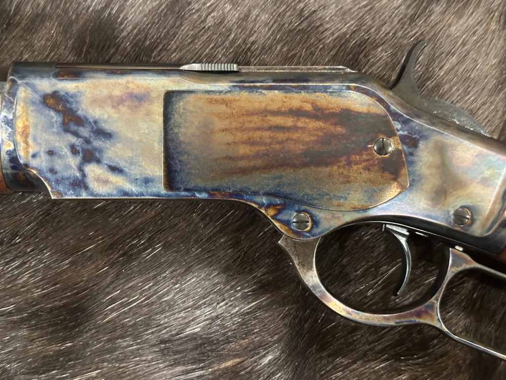 WINCHESTER 1873 SPORTER COLOR CASED 357 MAG PISTOL GRIP 24" OCT GOOD WOOD-img-17