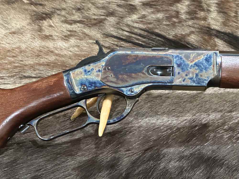 WINCHESTER 1873 SPORTER COLOR CASED 357 MAG PISTOL GRIP 24" OCT GOOD WOOD-img-0