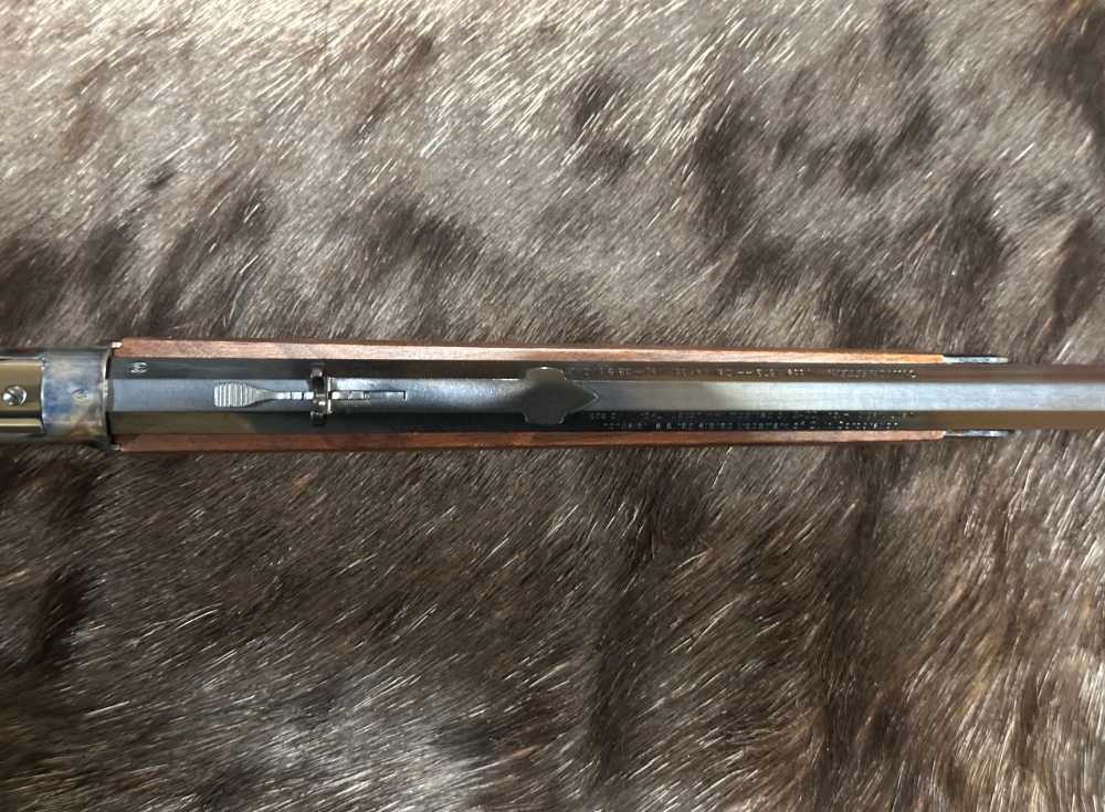 WINCHESTER 1873 SPORTER COLOR CASED 357 MAG PISTOL GRIP 24" OCT GOOD WOOD-img-9