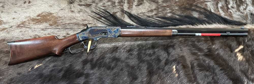 WINCHESTER 1873 SPORTER COLOR CASED 357 MAG PISTOL GRIP 24" OCT GOOD WOOD-img-1