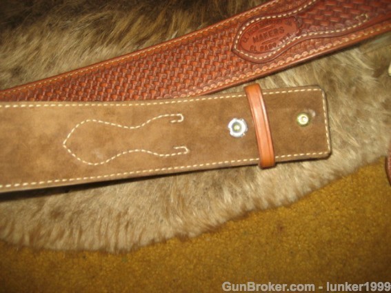 EL PASO SADDLERY RANGER BELT FULLY LINED 38" !-img-4