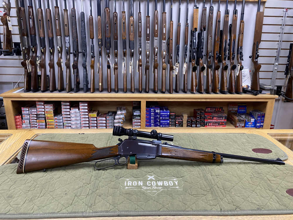 *STUNNING* 1st Year Belgian BROWNING ARMS BLR Lever Action Rifle .308 WIN.-img-1