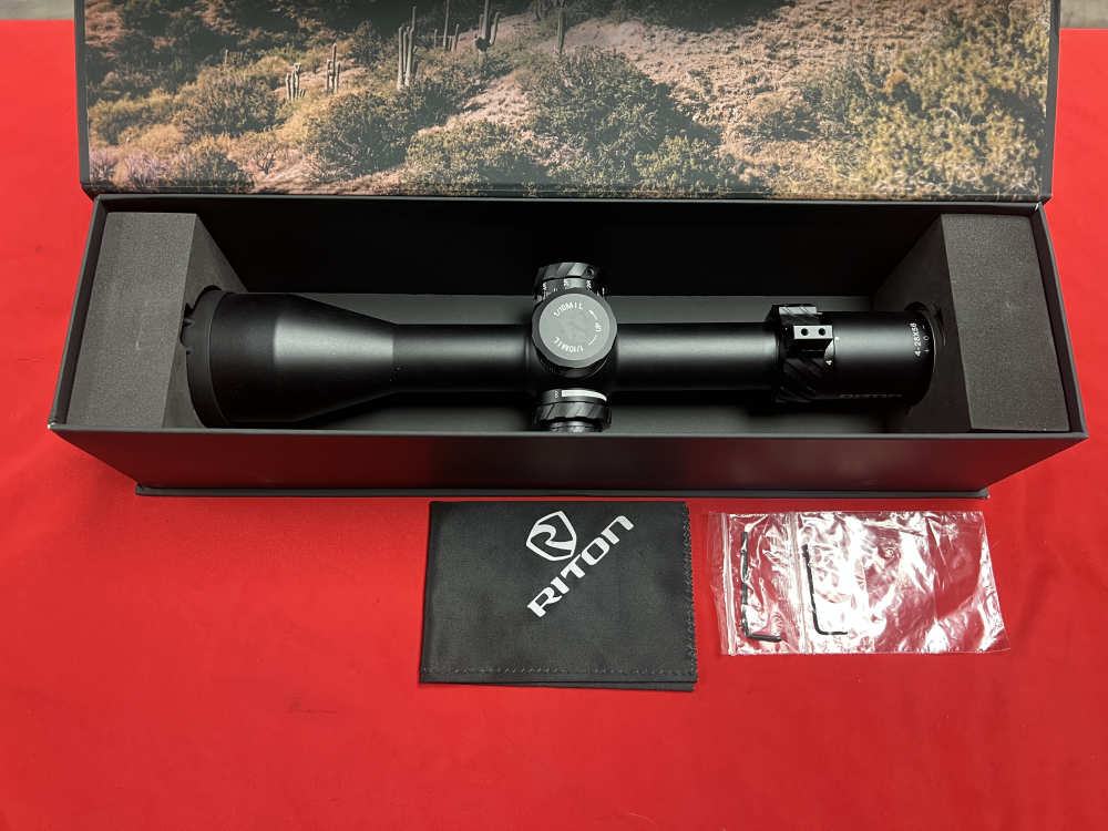 Riton Conquer 5 4-28x56 FFP MRAD Illuminated TPSR -img-0