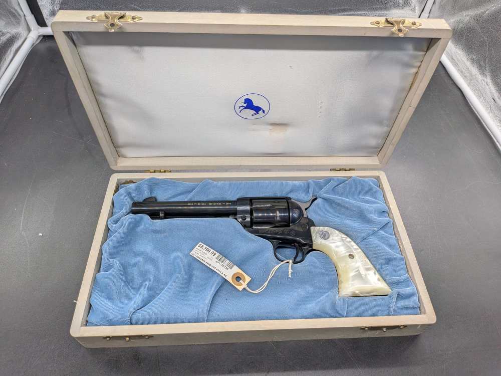 Colt Single Action Army SAA .45 Colt 1964 Nevada Centennial Commemorative -img-0