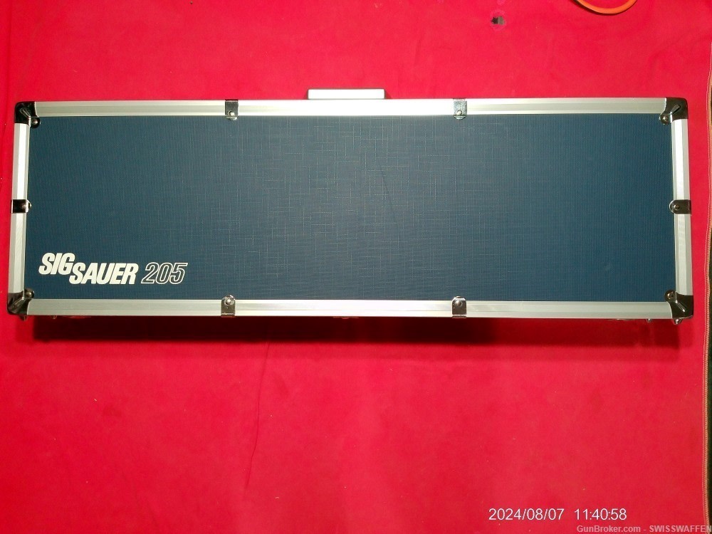 SIG SAUER 205 TARGET RIFLE FACTORY BOX EXCELLENT CONDITION *RARE*-img-1