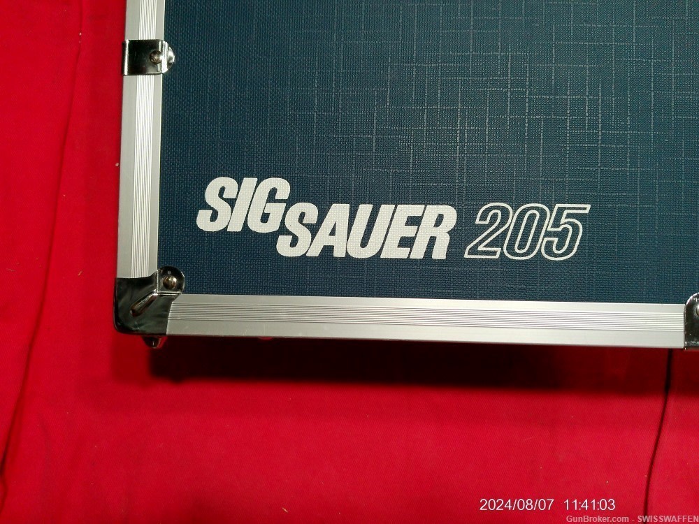 SIG SAUER 205 TARGET RIFLE FACTORY BOX EXCELLENT CONDITION *RARE*-img-0